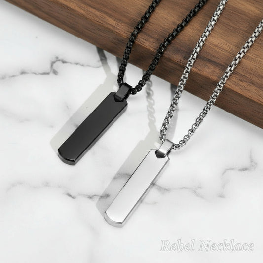 Naszyjnik Unisex o Geometrycznym Designie