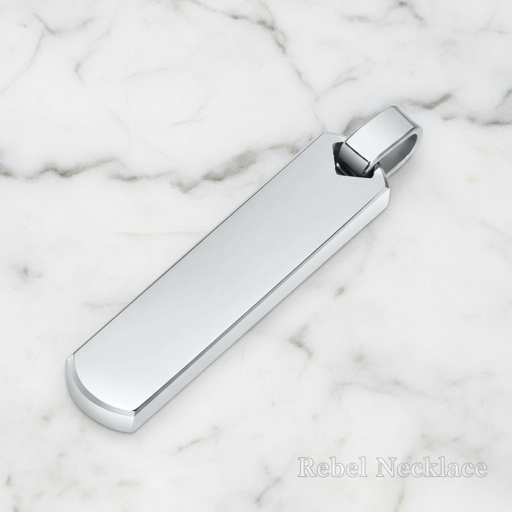 Naszyjnik Unisex o Geometrycznym Designie