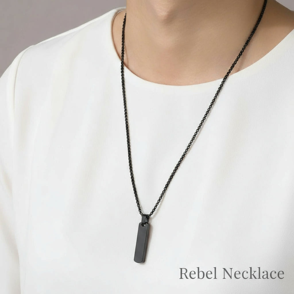 Naszyjnik Unisex o Geometrycznym Designie