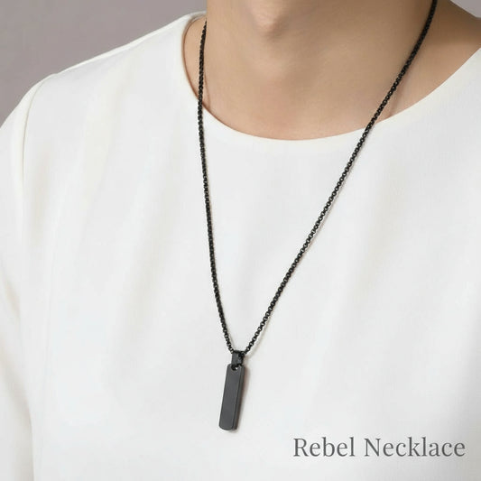 Naszyjnik Unisex o Geometrycznym Designie